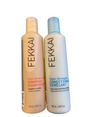 Fekkai Shampoo & Conditioner Set Full Blown Volume Super Strength+ 8.5 oz Hair C